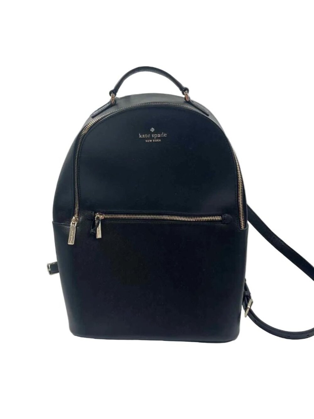 KATE SPADE Black Saffiano Leather Large PERRY BackPack Purse